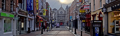 Image of the streets in Dublin