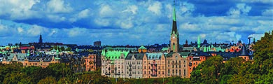 Image of Different Buildings in Sweden