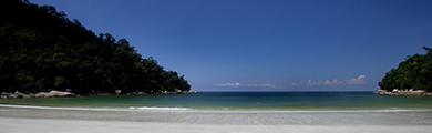 Image of a beach in Malaysia