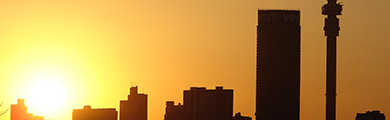 Image of Silhouette of City Skyline