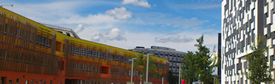 photo of WU campus in Vienna