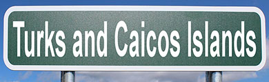 Turks and Caicos Island sign