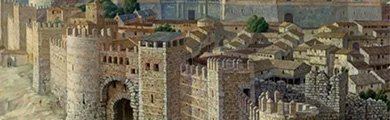 Madrid Spain Fortified Islamic Walls