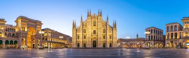 Image of the Milan Cathedral in Milan, Italy 