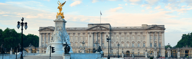 Image of Buckingham Palace in London, England