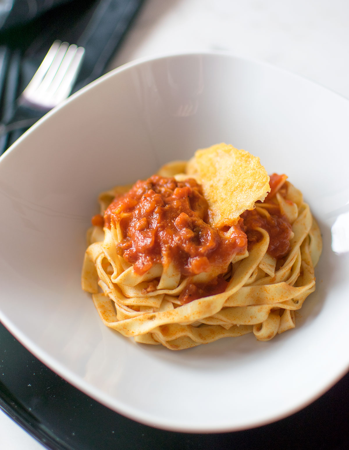 Image of finished pasta dish